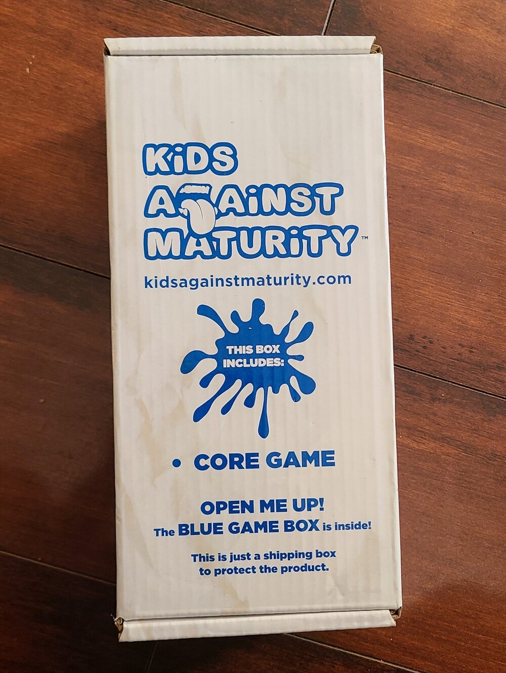 NEW Sealed Kids Against Maturity Core Game Humor Card Game Ages 8 & Up Blue Box